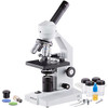 AmScope M500B-MS 40X-2000X Veterinary Compound Microscope with Mechanical Stage