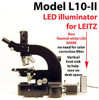 Led Illuminator Retrofit Kit With Dimmer Control For Older Leitz Microscopes.