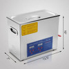 Hot Stainless Steel 6 L Liter Industry Heated Ultrasonic Cleaner Heater w/Timer