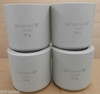 LOT OF 4 SIGMA 17347 CENTRIFUGE BUCKET ADAPTER ROUND FOR 250ML BOTTLE