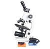 400X Compound Home School Lab Led Microscope W Abbe Condenser Fine Focus Control