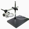 Dual Arm Heavy Duty Boom Large Stereo Table Stand 85mm 76mm Ring F Microscope US