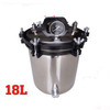 Stainless Steel 18L Steam Autoclave Sterilizer Dental Medical Tattoo Pressure US
