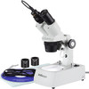 Amscope Se305R-Az-E 10X-20X-30X-60X Stereo Microscope With Usb Camera