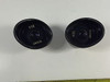 X2 Nikon 20X Microscope Eyepieces With Eye Guards Pair Of Oculars Optics