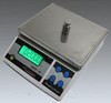 30 KG x 1 GRAM  DIGITAL SCALE BALANCE 11 x 8 STEEL PLATFORM PHARMACY BENCH GOLD