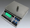 7500 X 0.2 Gram  Digital Scale Balance 11 X 8 Steel Platform Pharmacy Bench Gold