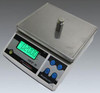 7500 X 0.2 Gram  Digital Scale Balance 11 X 8 Steel Platform Pharmacy Bench Gold