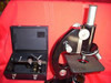 Vintage Carl Zeiss Jena Microscope & Objectives Vg Condition