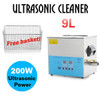 9L Dental Cleaner Digital Ultrasonic Industrial Jewelry Cleaning heater
