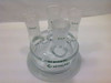 Chemglass Reaction Vessel Lid 4 neck all 24/40 joints 100mm pn CG-1941-01