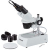 AmScope 10X-20X-30X-60X Stereo Microscope with Two Lights + 2MP USB Camera