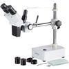 AmScope SE400Z 10X-20X Binocular Boom Arm Stereo Microscope + Light