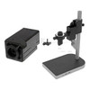 New Digital Microscope Camera Body With Stand And Lens 1600X1200 Black C-Mount