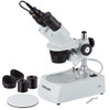 Amscope 10X-20X-30X-60X Stereo Microscope With Two Lights + 1.3Mp Usb Camera