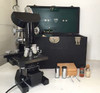 Bausch & Lomb illuminated Binocular Microscope objectives eye pieces 10X 43x 97x