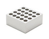 Dynalon DQ-02-20B Aluminum Block for DynaQube Cooling Device, Holds 20 x 2.0m...