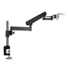 Articulating Stand With Post Clamp And Focusing Rack For Stereo Microscopes