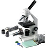 40X-2500X Advanced Student Biological Compound Microscope + USB Digital Camera