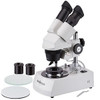 5X-30X LED Cordless Stereo Microscope w/ Top & Bottom Brightfield and Darkfield