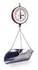 CHATILLON 0740DD-T-CG Mechanical Hanging Scale, Dial, 7 In. L