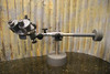 Vintage Bausch & Lomb Microscope w/Heavy Adjustable Base Included