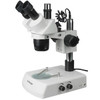 10X-30X Trinocular Stereo Microscope with Top & Bottom Halogen Lights