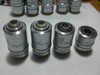 4pcs Used, Lens good, Nikon Objective MPlan 5X 10X 20X 40X #E-E0