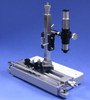 Travelling Microscope Vertical & Horizontal with wooden case aei-182 Ajanta