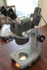 American Optical Model 569 Stereo Microscope and Illuminator Amp