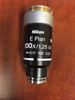 Nikon CFI 100x / 1.25 Oil E Plan Microscope Objective