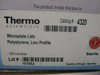 THERMO SCIENTIFIC MICROPLATE LIDS CAT#4320 120 LIDS PER BOX 3 BOXES PER CASE