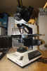 FISHER MICROMASTER MICROSCOPE LOADED OBJECTIVES PL 10/0.25 160/-