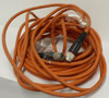 Video Camera Cable - 65 ft long, 14 pins, 15 holes (Used)