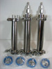 Stainless Steel Mix and Fill Cylinders 10 L x 1.75 ID