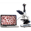 AmScope 2000X 3D Mechanical Stage Lab Trinocular Compound Microscope +USB Camera