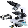 AmScope B490B-P 2000X Student Microscope Binocular Biological + Camera