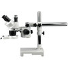 20X-40X-80X Trinocular Boom Stereo Microscope + Fluorescent Light