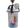 Anaerobic Culture Jar 3.5 Lit with Vaccum Cum Pressure Gauge AS249