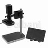 New Digital USB Microscope LCD Ring Lamp 2MP C Mount VGA Industrial Magnifier