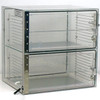 TDI Acrylic 2-Door Static-Dissipative Clear Nitrogen Desiccator Cabinet Dry Box