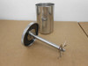 USED OMNI 17062 200ml STAINLESS STEEL CHAMBER ASSEMBLY WITH 2 BLADE.