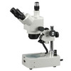 AmScope SH-2T 10X-40X Trinocular Stereo Zoom Microscope Dual Halogen