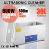 New Stainless Steel 30 L Liter Industry Heated Ultrasonic Cleaner Bracket NEW