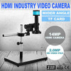1080P Vga C-Mount Industry Microscope Camera Sd Video Recorder 144Led 180X Lens