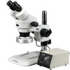 Amscope Sm-1Bn-80M 7X-45X Stereo Zoom Microscope With 80-Led Aluminum Ring Light