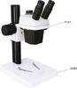 XTZ4  Stereo Zoom Binocular Microscope System on Track Stand