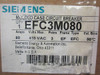 New SIEMENS 80 AMP 3 POLE CIRCUIT BREAKER TYPE EFC  EFC3M080...............A-04