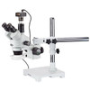 3.5X-90X Trinocular Led Boom Stand Stereo Microscope With 144-Led And 18Mp Camer