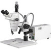 Amscope Zm-1Tz-Fod 3.35X-90X Fiber Optical Light Stereo Zoom Microscope